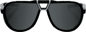 100% Westcraft Sunglasses - Matte Black - Smoke 61046-102-01