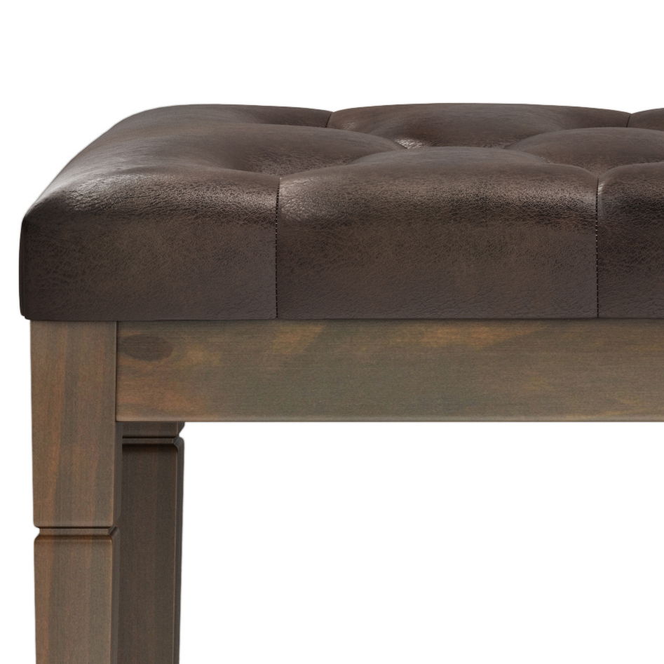Waverly - Upholstered Tufted Ottoman Bench by Couch.com