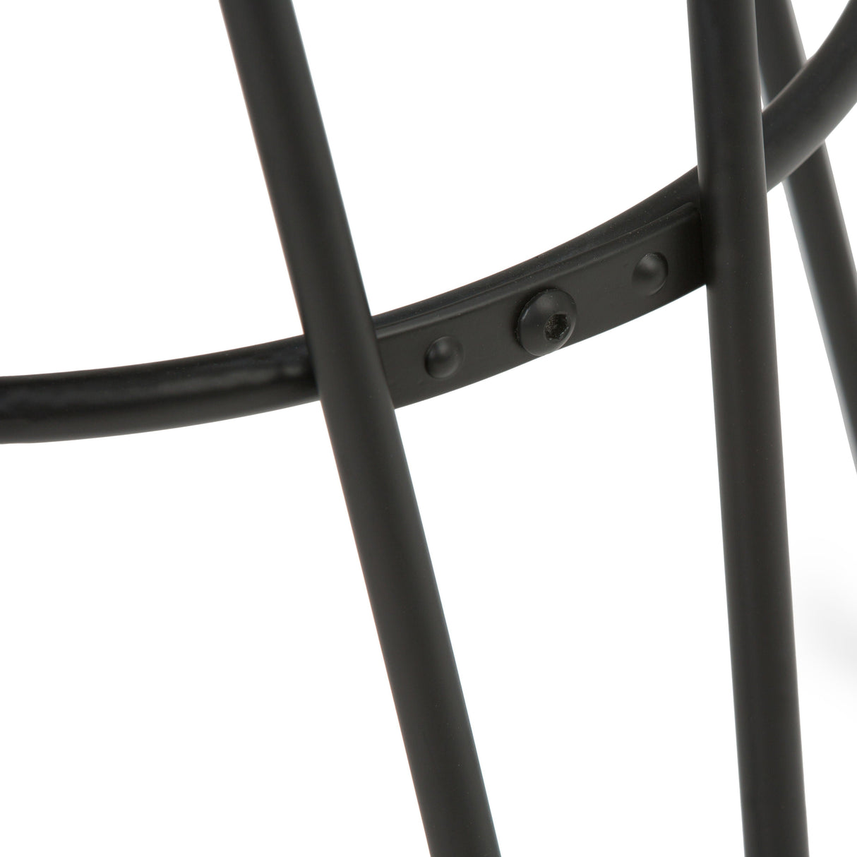 Simeon - Multifunctional Metal Stool With Wood Seat by Couch.com