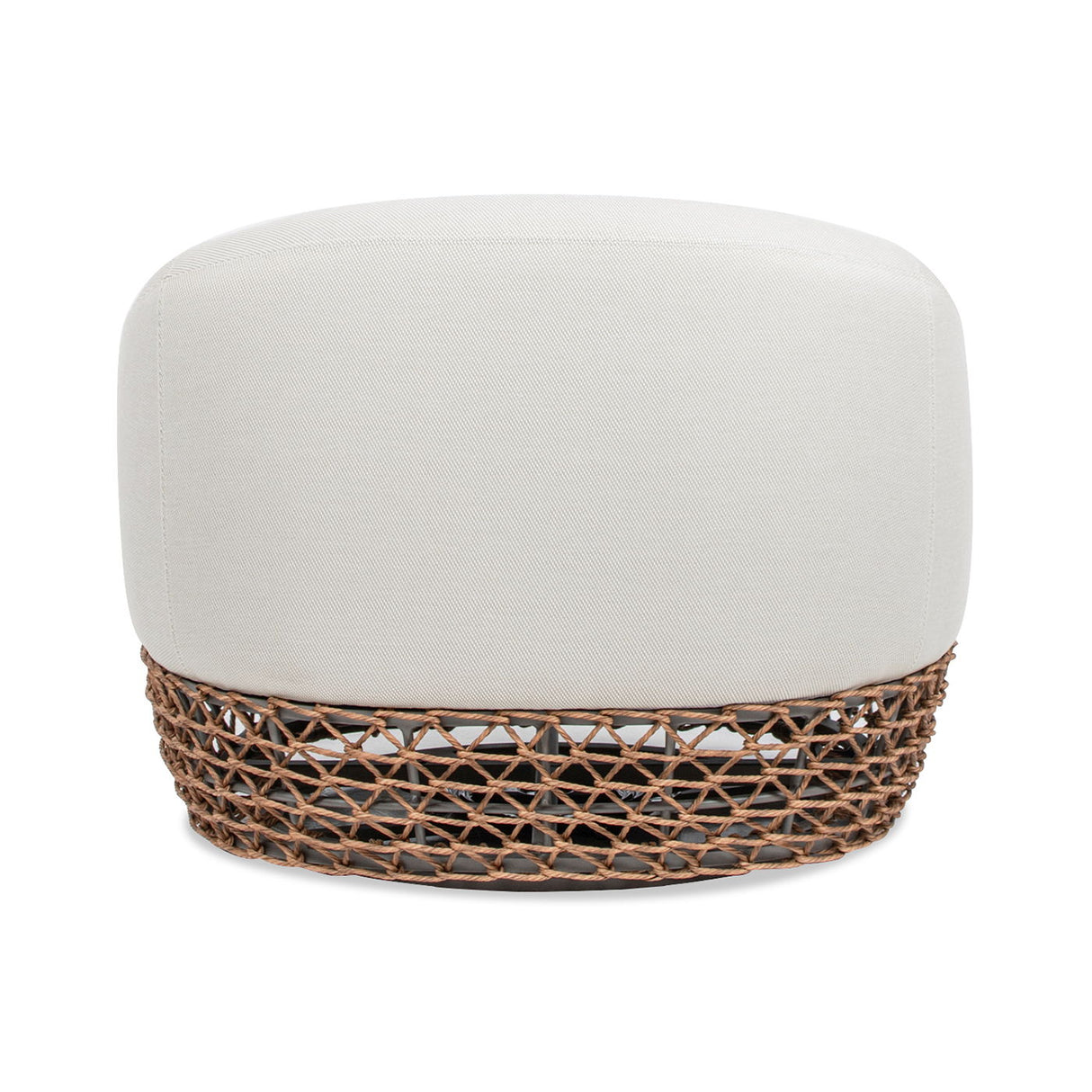 Willow - Upholstered Patio Deep Seating Armchair, Wicker Frame by Couch.com