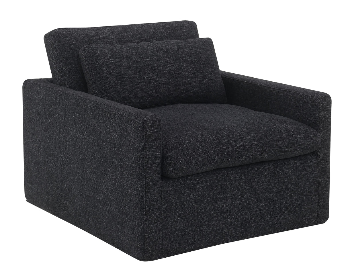 Naveen - Swivel Chair With 1 Toss Pillow by Couch.com