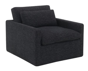 Naveen - Swivel Chair With 1 Toss Pillow by Couch.com