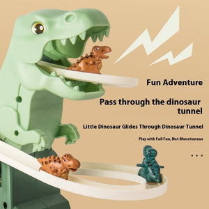 Dinosaur Assembled Educational Electric Slide Track Toy Car