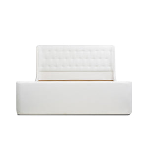 Brooks - Contemporary Tufted Shelter Platform Bed by Couch.com