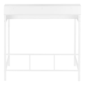 Computer Desk For Home Office, Standing, Storage Shelves, Laptop, Contemporary & Modern by Couch.com