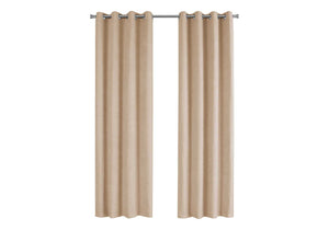 2 Pieces Set, Curtain Panel, Room Darkening, Grommet by Couch.com