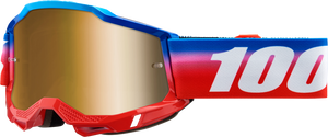 100% Accuri 2 Goggles - Unity - True Gold Mirror 50014-00025