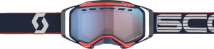 SCOTT Prospect Snow Goggles - Blue/Red - Enhancer Blue Chrome 272846-6667347
