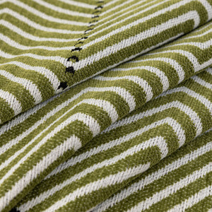 Chenille Sofa Throw Cover, Textured Chevron Decorative Couch Blanket for Living Room