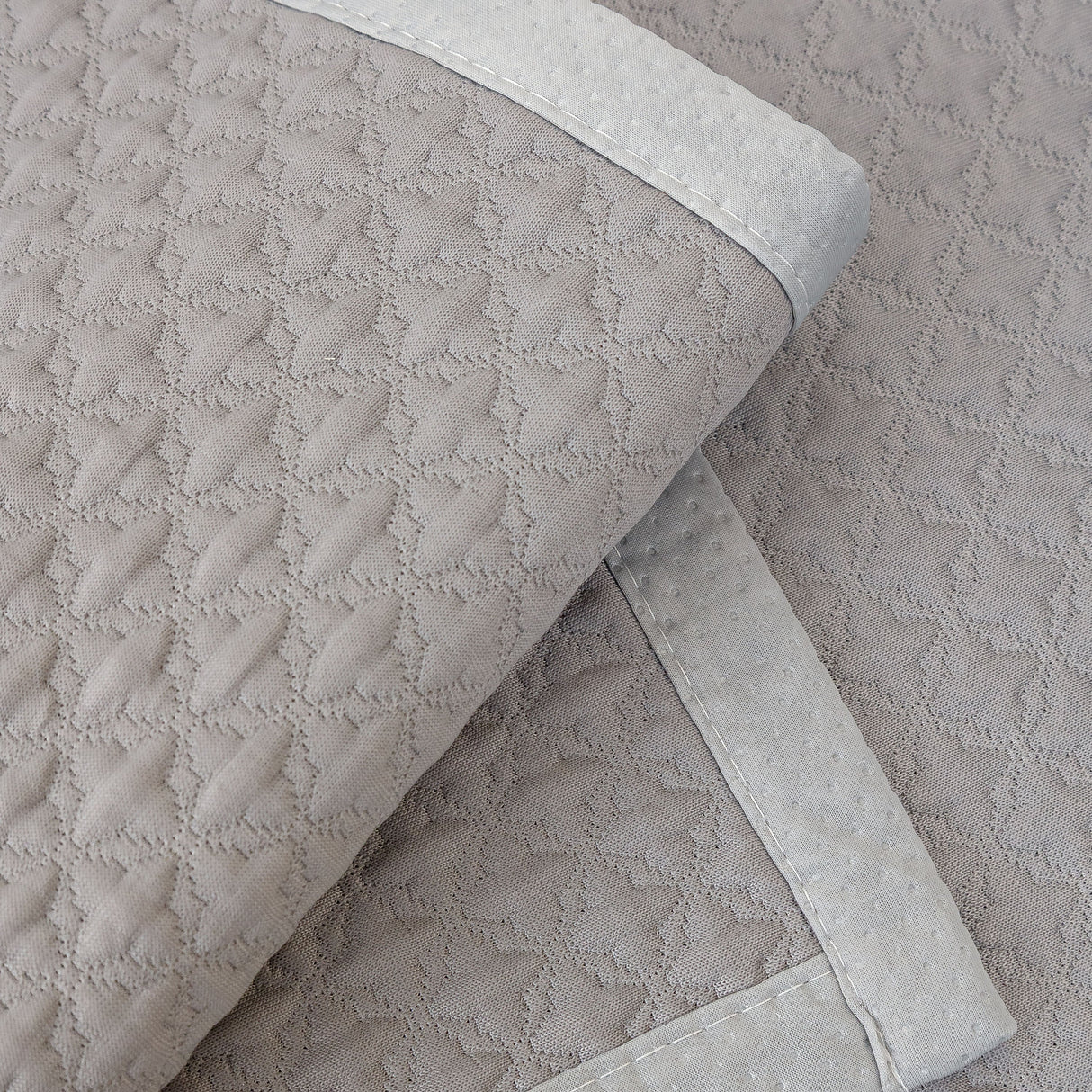 Non-Slip Diamond Quilted Sofa Cover, Separate Pieces Sectional Couch Protector