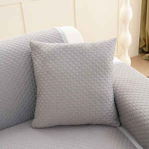 Non-Slip Diamond Quilted Sofa Cover, Separate Pieces Sectional Couch Protector