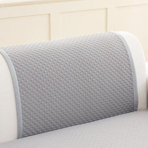 Non-Slip Diamond Quilted Sofa Cover, Separate Pieces Sectional Couch Protector