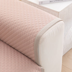 Non-Slip Diamond Quilted Sofa Cover, Separate Pieces Sectional Couch Protector