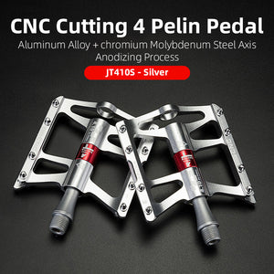Bicycle Peddals Quick Release Rainproof Seal Bearing 8.2cm Widened Non-slip Chrome Molybdenum Bike   Mountain Bike Pedals Pedals Aluminum Bicycle Flat Platform Pedals Lightweight Non-Slip Sealed Bearing For Road Mountain