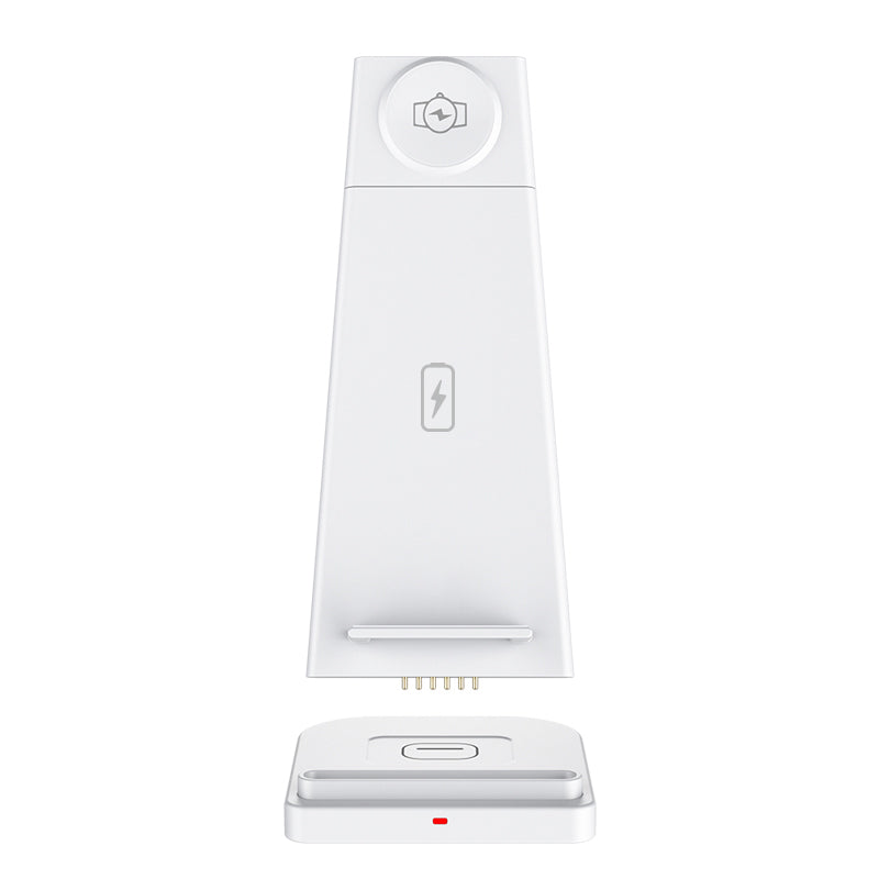 3-in-1 Fast Wireless Charging Stand for Phones, Apple Watch & AirPods by Infinite Basics