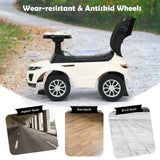 3 in 1 Ride on Push Car Toddler Stroller Sliding Car with Music-Black