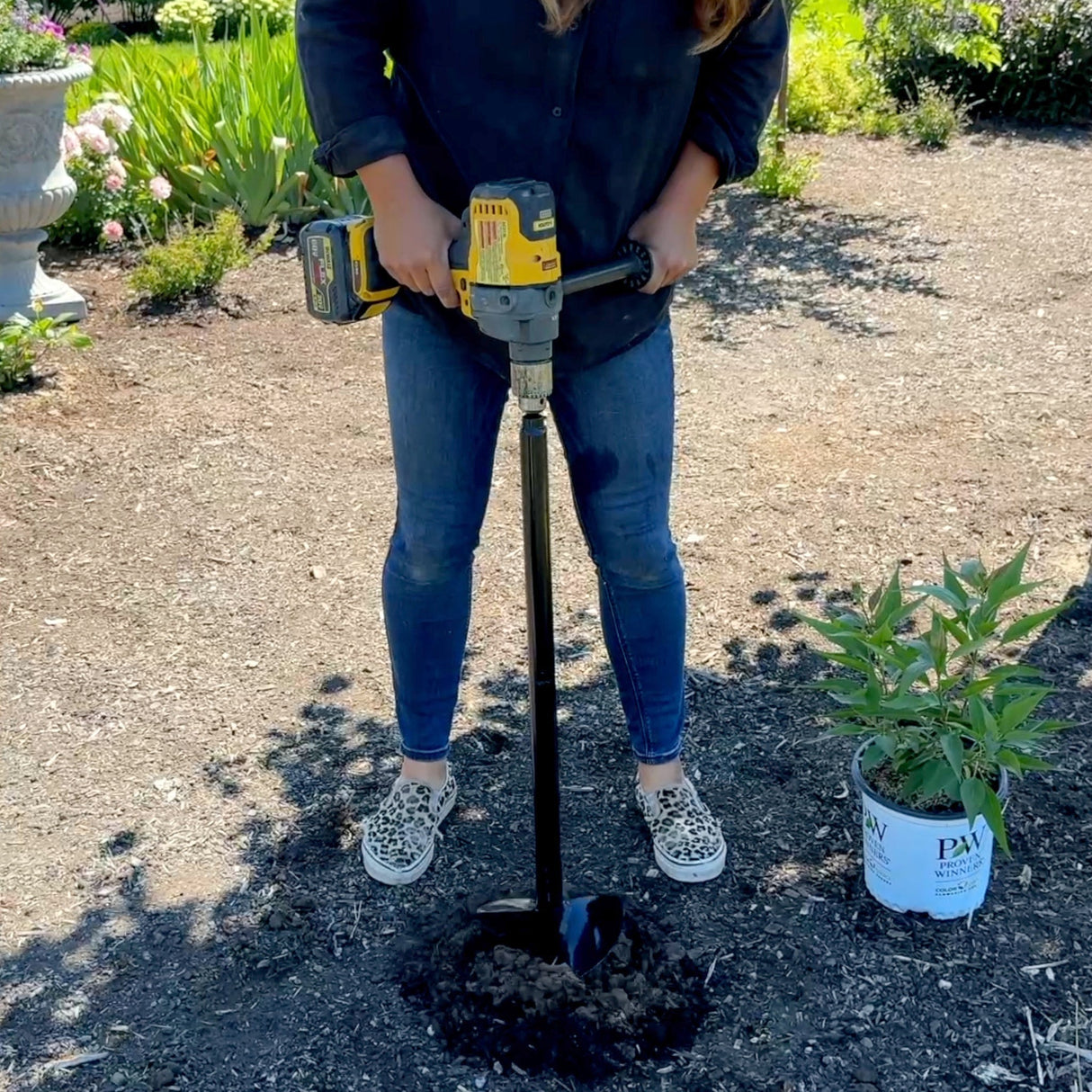 Garden Answer 7" Auger