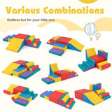 Space Saving Computer Desk with Monitor Stand and Extra Storage Shelf for Work Study-White