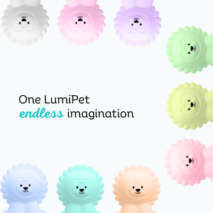 LumiPets® Luther the Lion- Children's Touch Night Light