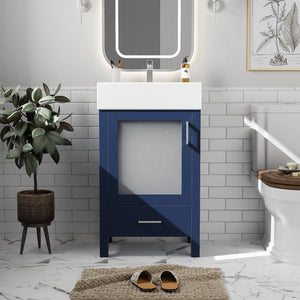 Bathroom Vanity With Ceramic Sink And Ample Storage, Ideal For Small Bathrooms by Couch.com