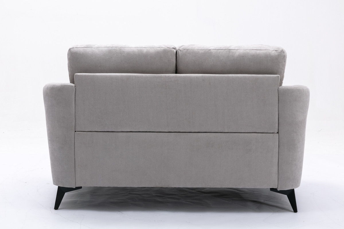 Callie - Woven Fabric Loveseat by Couch.com