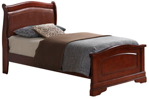 Panel Sleigh Bed Elegantly Crafted by Couch.com