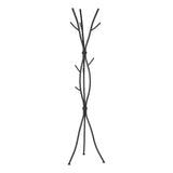Coat Rack, Hall Tree, Free Standing, 11 Hooks, Entryway, Contemporary & Modern by Couch.com