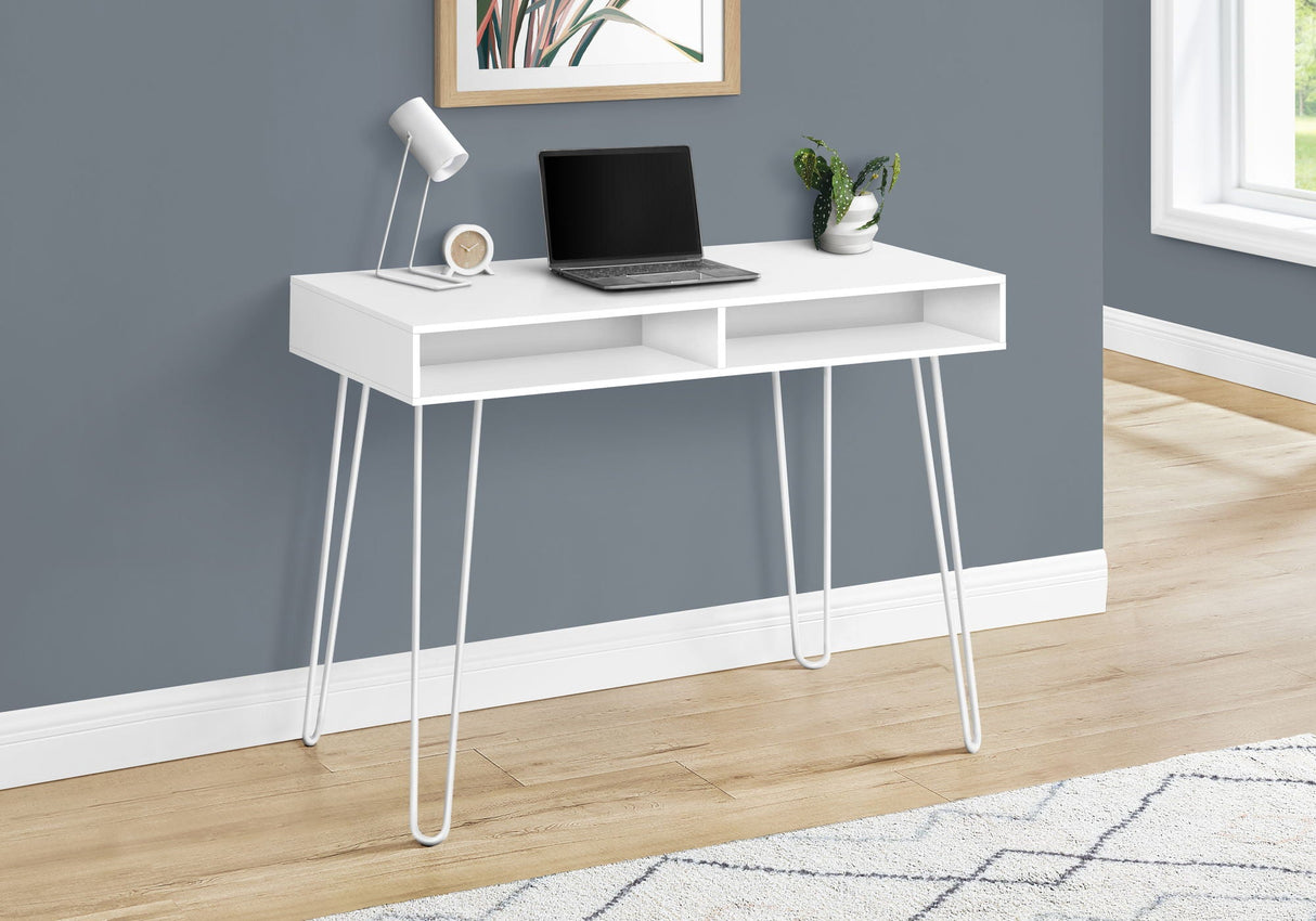 Computer Desk, Home Office, Laptop, Left And Right Set-Up, Storage Drawers, Work, Contemporary, Modern by Couch.com