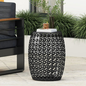 Modern Design Metal End Table Large