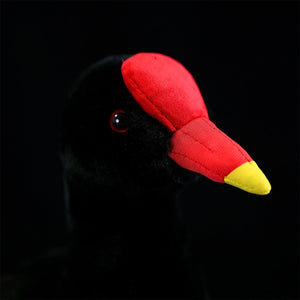 Black Water Chicken Plush Toy Red Bone Top