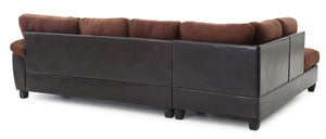 Gallant - Sectional - Chocolate by Couch.com