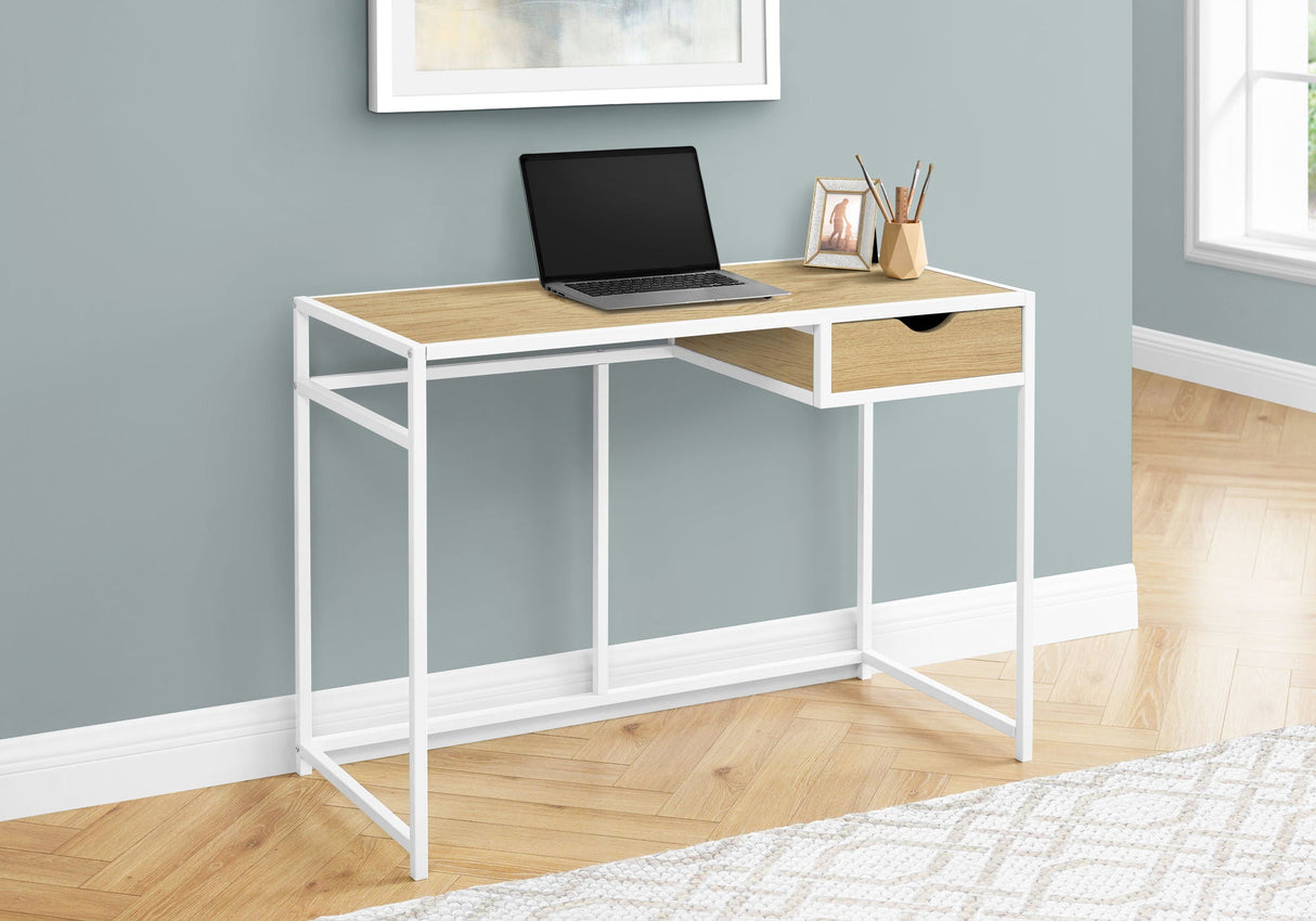Computer Desk For Home Office, 1 Storage Drawer, Contemporary & Modern by Couch.com