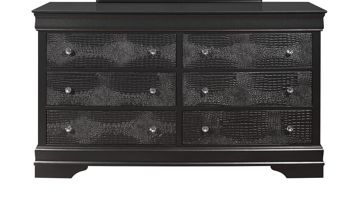 Shaker - Crocodile Metallic Dresser by Couch.com