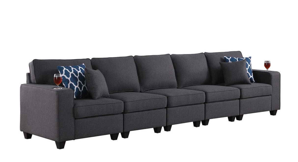 Cooper - Beautiful Sofa With Cupholder by Couch.com