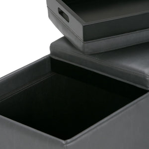 Avalon - Upholstered Storage Ottoman by Couch.com