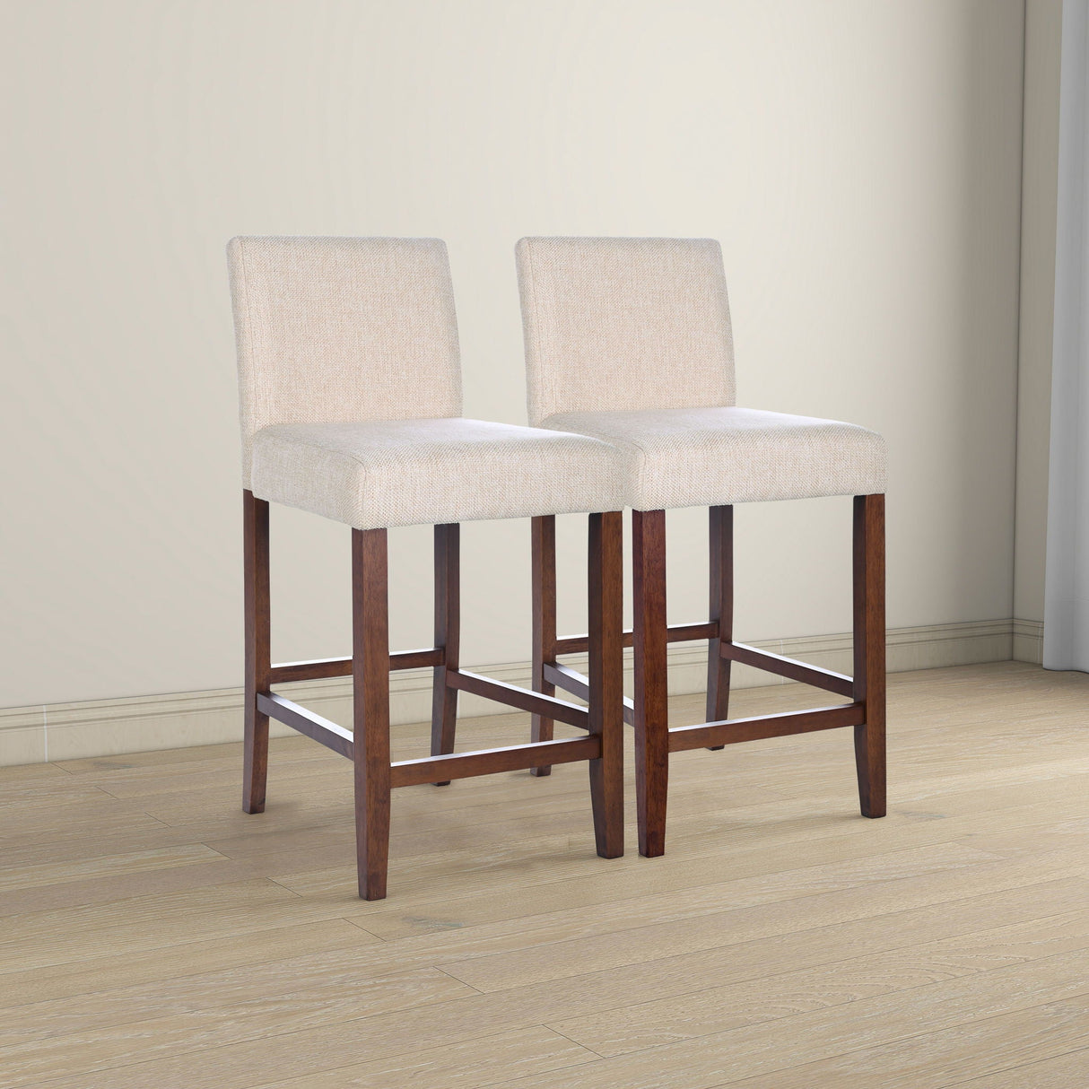 Dorian - Counter Chair (Set of 2) - Beige by Couch.com