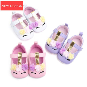 Baby Girls Flower Spring Autumn Luxury Leather Soft Sole Shoes High Quality Breathable And Flexible Baby Girl Shoe