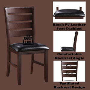 Urbana Synthetic Leather Side Chair (Set of 2)