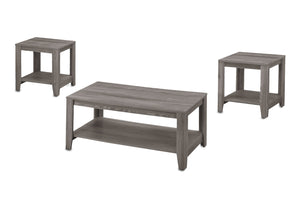 Table Set, Coffee, End, Side, Accent, Transitional (Set of 3) by Couch.com