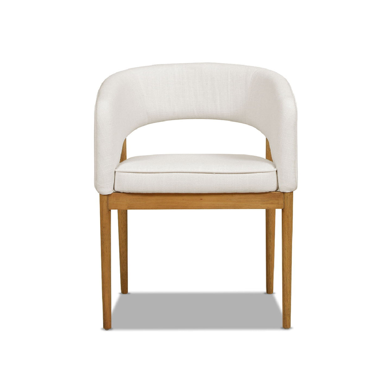 Mirah - Modern Open Barrel Dining Chair by Couch.com