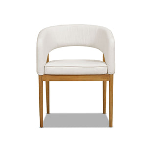 Mirah - Modern Open Barrel Dining Chair by Couch.com