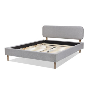 Diego - Low Upholstered Platform Bed by Couch.com