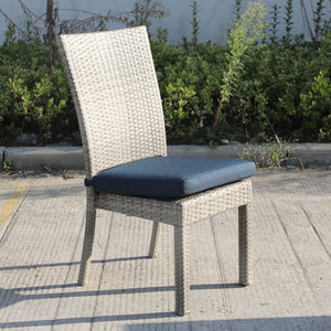 Balcones - Outdoor Wicker Dining Chairs With Cushions (Set of 8) by Couch.com