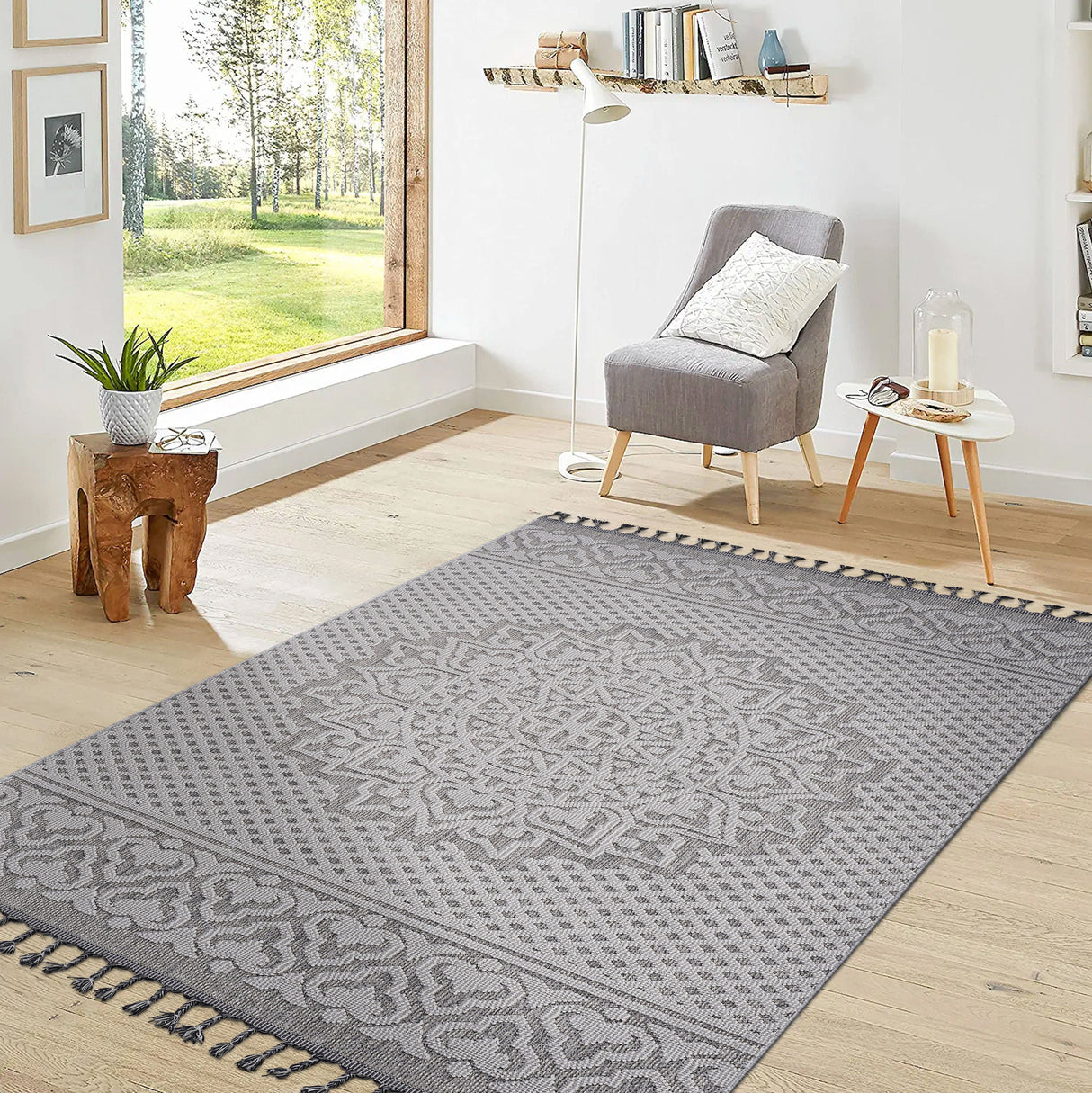 Guros - Medallion Indoor / Outdoor Area Rug by Couch.com