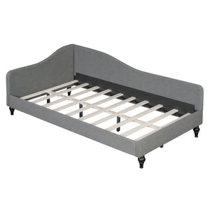 Modern L Shaped Linen Daybed With Legs by Couch.com