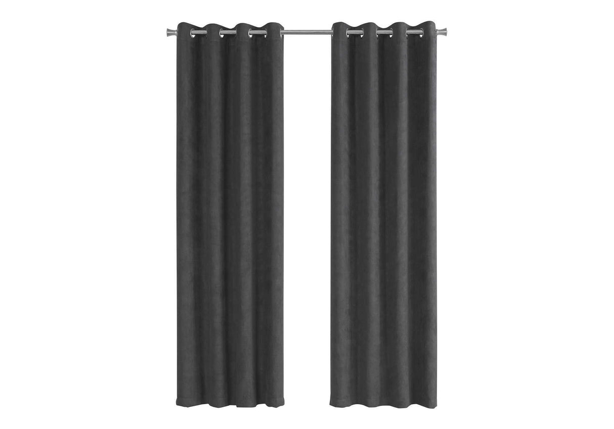 2 Pieces Set, Curtain Panel, Room Darkening, Grommet by Couch.com