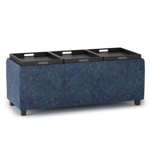 Avalon - Upholstered Storage Ottoman by Couch.com
