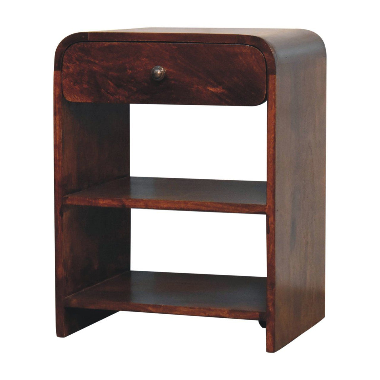 Aspen - Open Bedside Table - Dark Brown by Couch.com