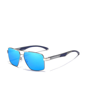 Luxury High Quality Modern  Aluminum Men's Sunglasses Polarized Lens Brand Design Temples Sun glasses  Mirror Glasses Oculos de sol With UV400 Protection