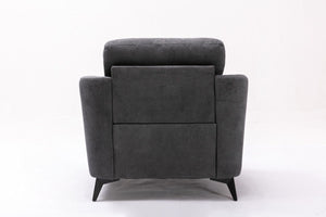 Callie - Woven Fabric Chair by Couch.com